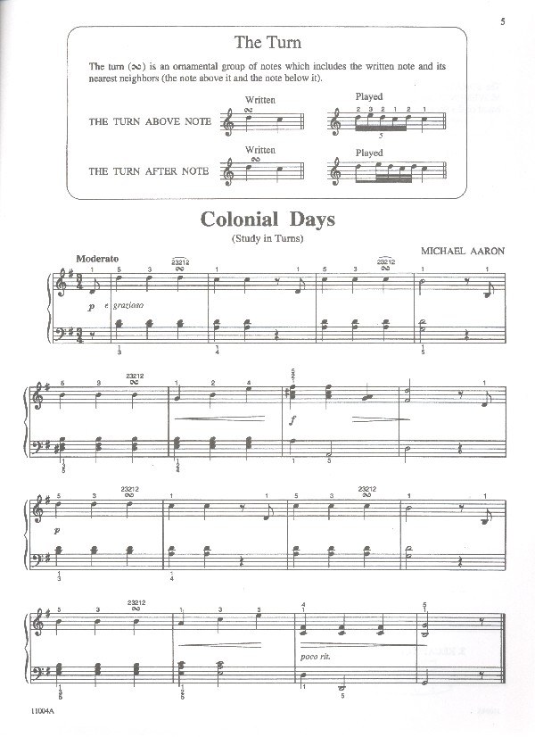 Piano Course Grade 4 lessons