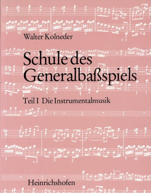 Schule des Generalbaßspiels
