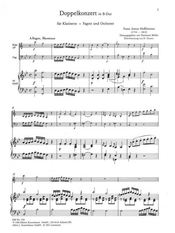 Konzert B-Dur