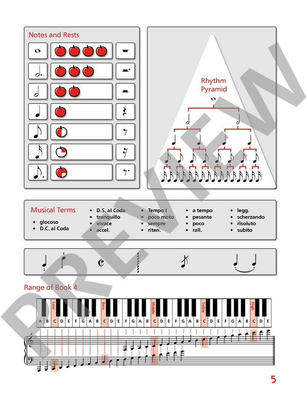 Piano junior - Theory Book vol.4