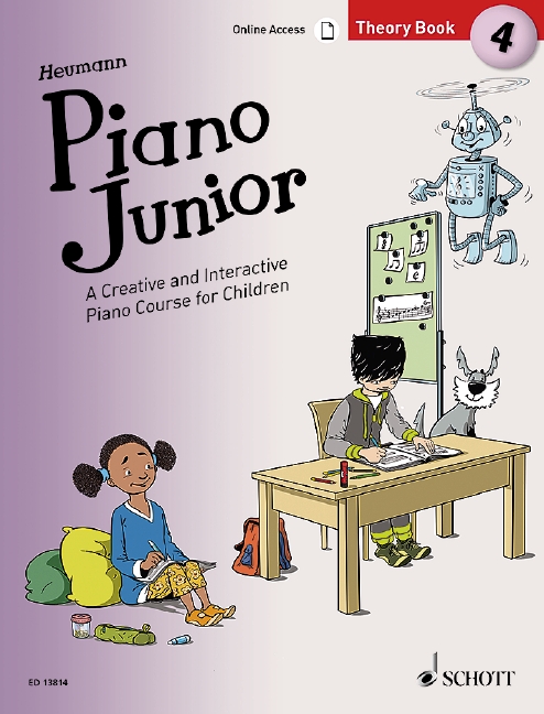 Piano junior - Theory Book vol.4