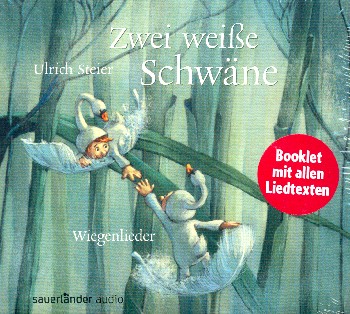 Zwei weiße Schwäne
