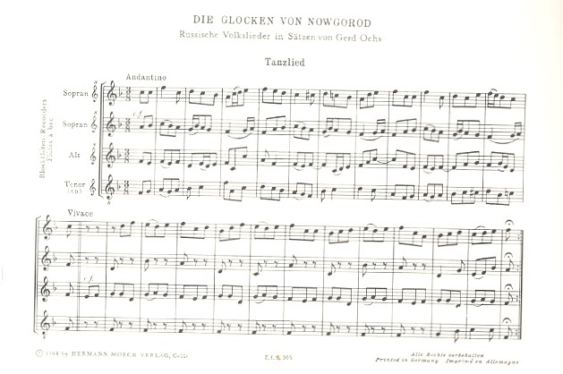 Die Glocken von Nowgorod Russische Volkslieder