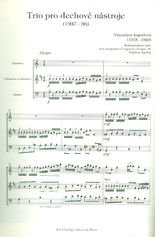 Trio für Trio d'anches