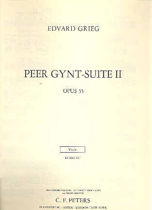 Peer-Gynt-Suite Nr.2 op.55