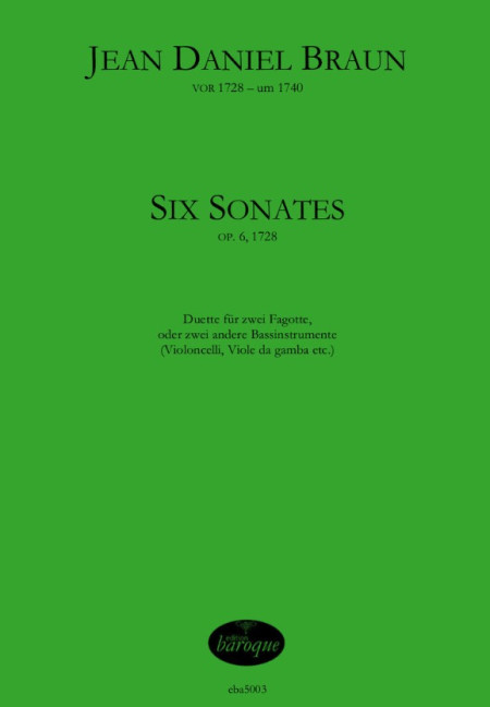 6 Sonates op.6