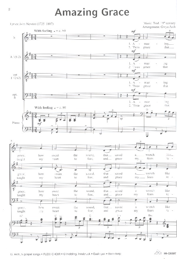 Flexi Choir - 5 Gospelsongs