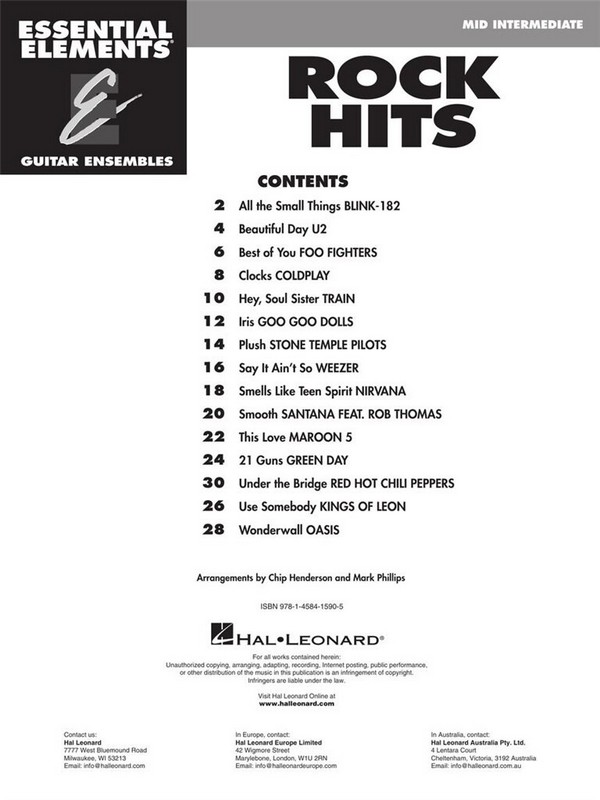 Essential Elements - Rock: