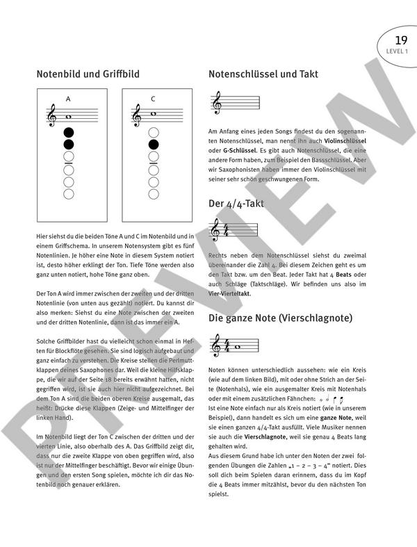 Die Pop Saxophon Schule Band 1 (+CD)