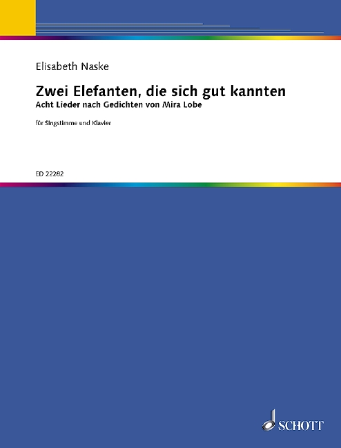 Zwei Elefanten die sich gut kannten