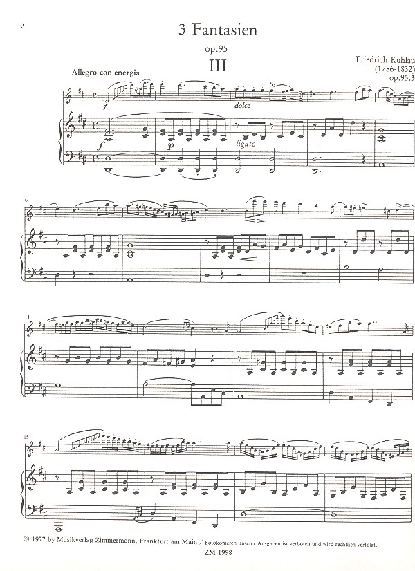 3 Fantasien op.95 Band 3