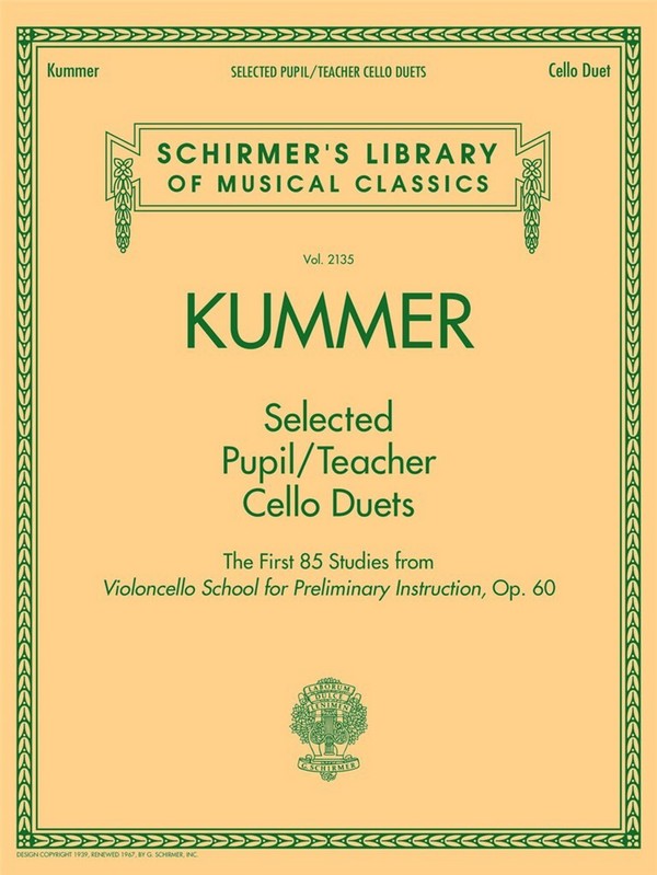 Selected Pupil/Teacher Duets