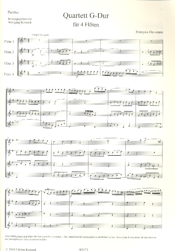 Quartett G-Dur