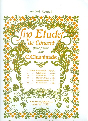 6 Études de concert vol.2