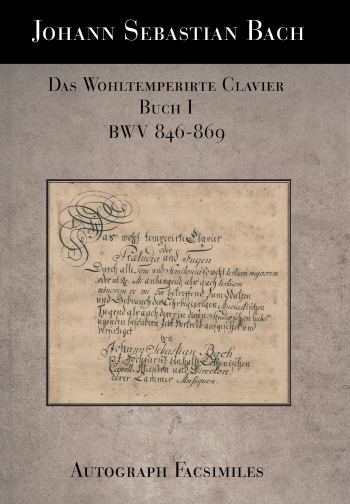 Das wohltemperierte Klavier Band 1 BWV846-BWV869