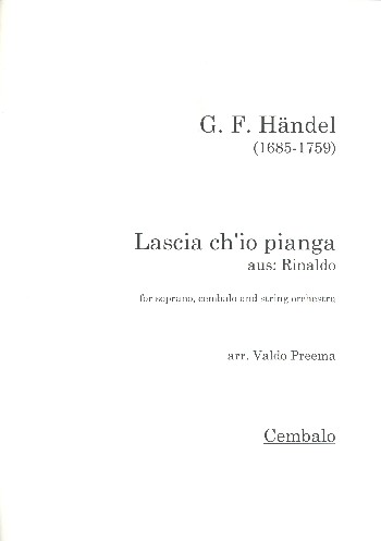 Lascia ch' io pianga