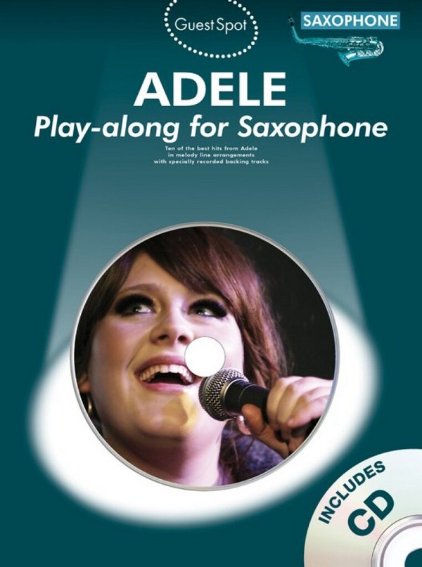 Adele (+CD): for alto saxophone