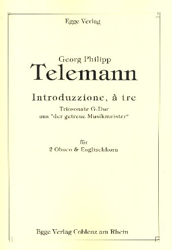 Introduzione G-Dur à tre für 2 Oboen und