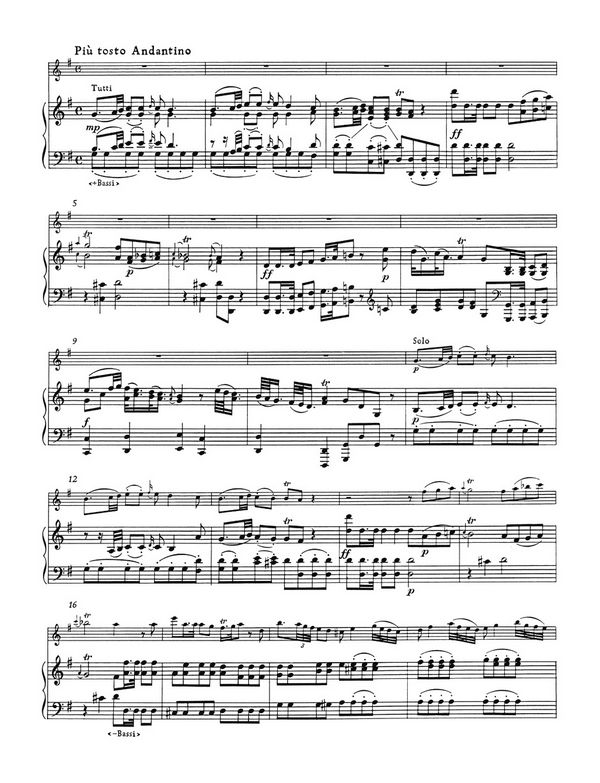 Konzert D-Dur 