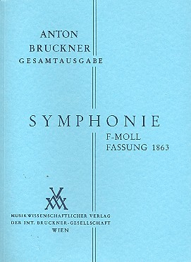Sinfonie f-Moll in der Fassung von 1863