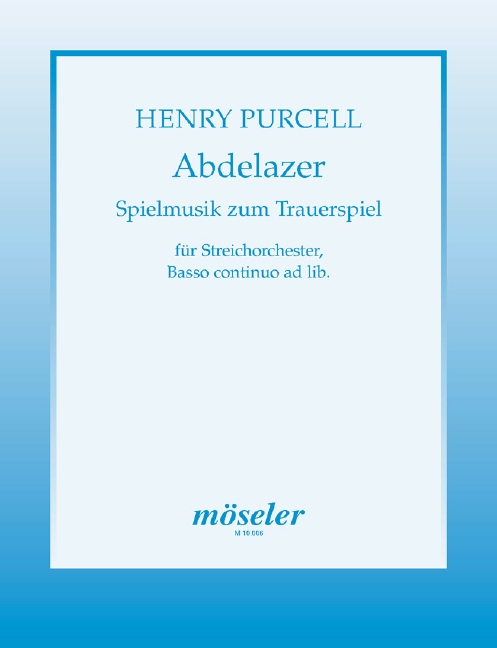 Spielmusik zum Trauerspiel Abdelazer