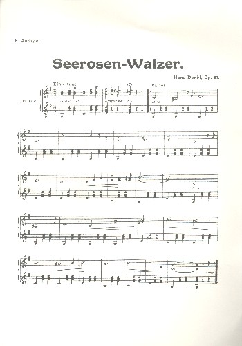 Seerosen-Walzer op.87