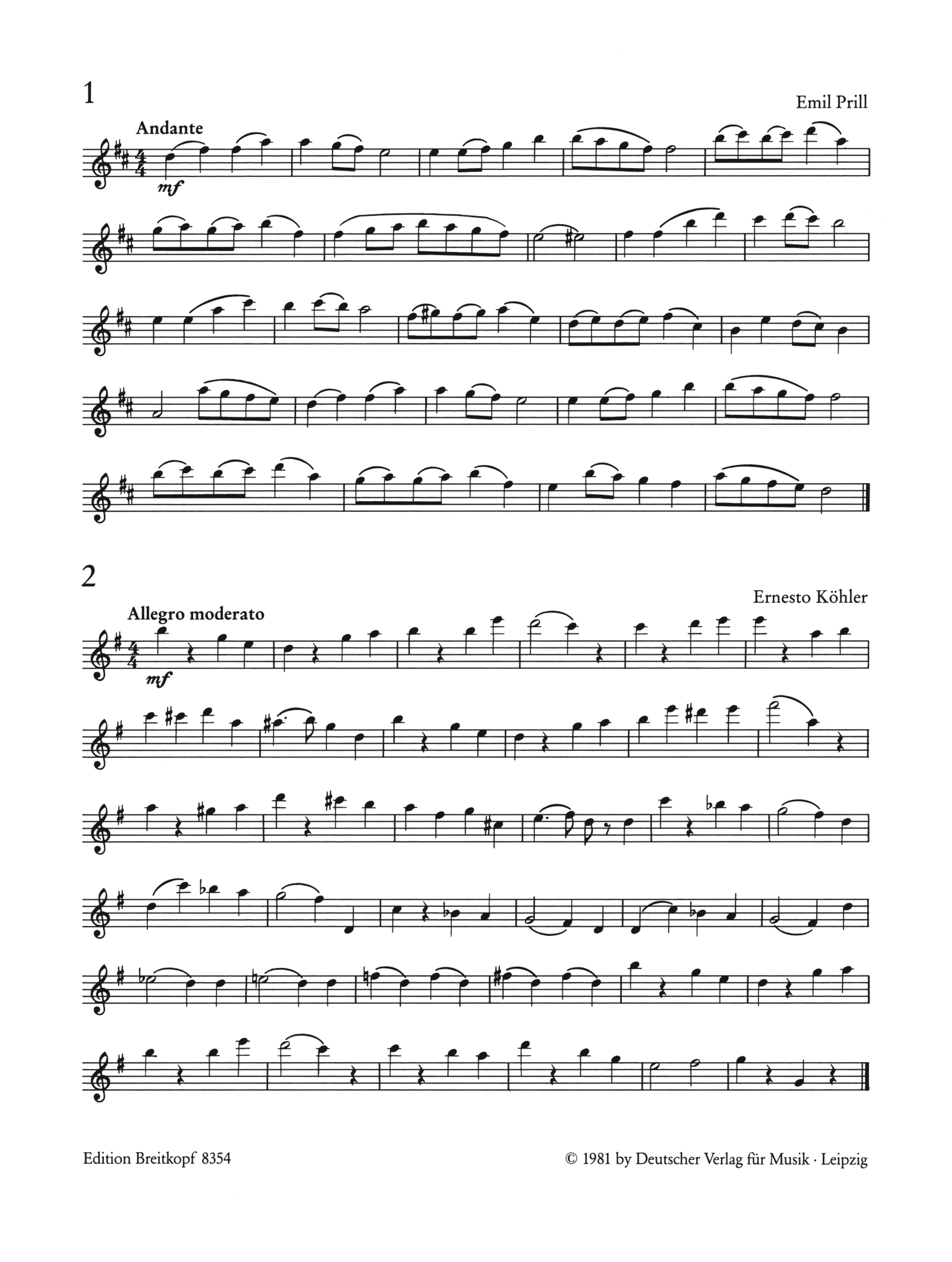 Flötenetüden Band 1