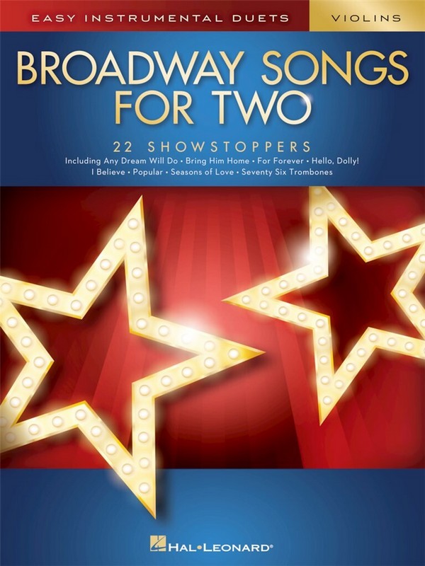 Broadway Songs for two: