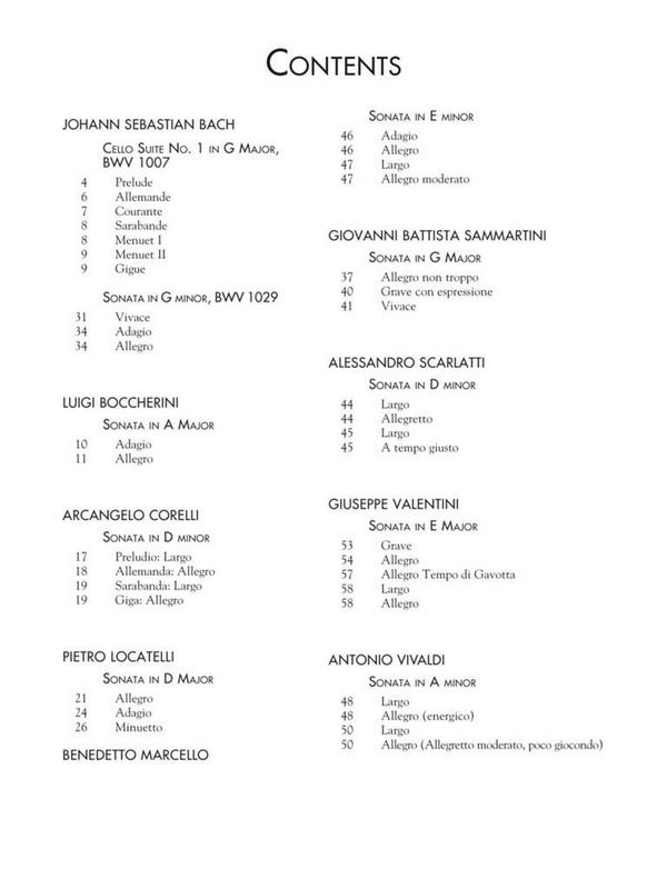 The Baroque Cello Collection