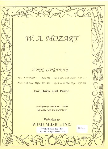 4 Concertos KV412, KV417, KV447, KV495