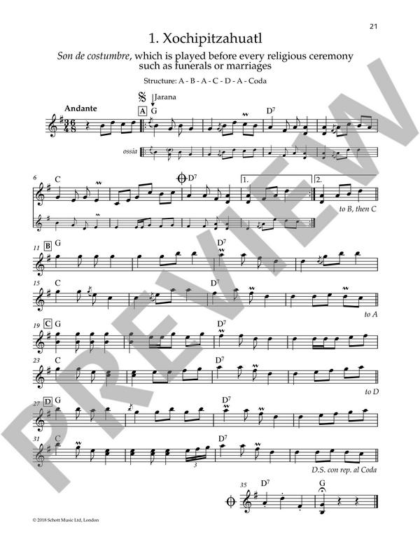World Music - Mexican Folk Fiddle Tunes (+MP3-CD):