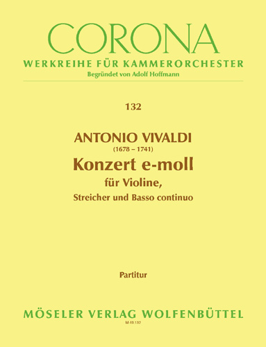 Konzert e-Moll PV109
