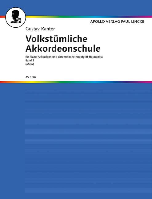 Volkstümliche Akkordeon-Schule Band 2