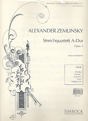 Streichquartett A-Dur op.4