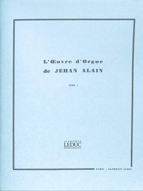 L'oeuvre d'orgue vol.1