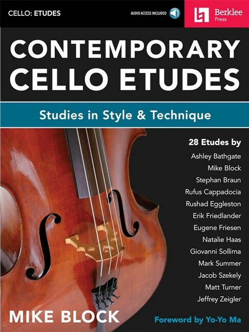 Contemporary Cello Etudes (+Audio Online)