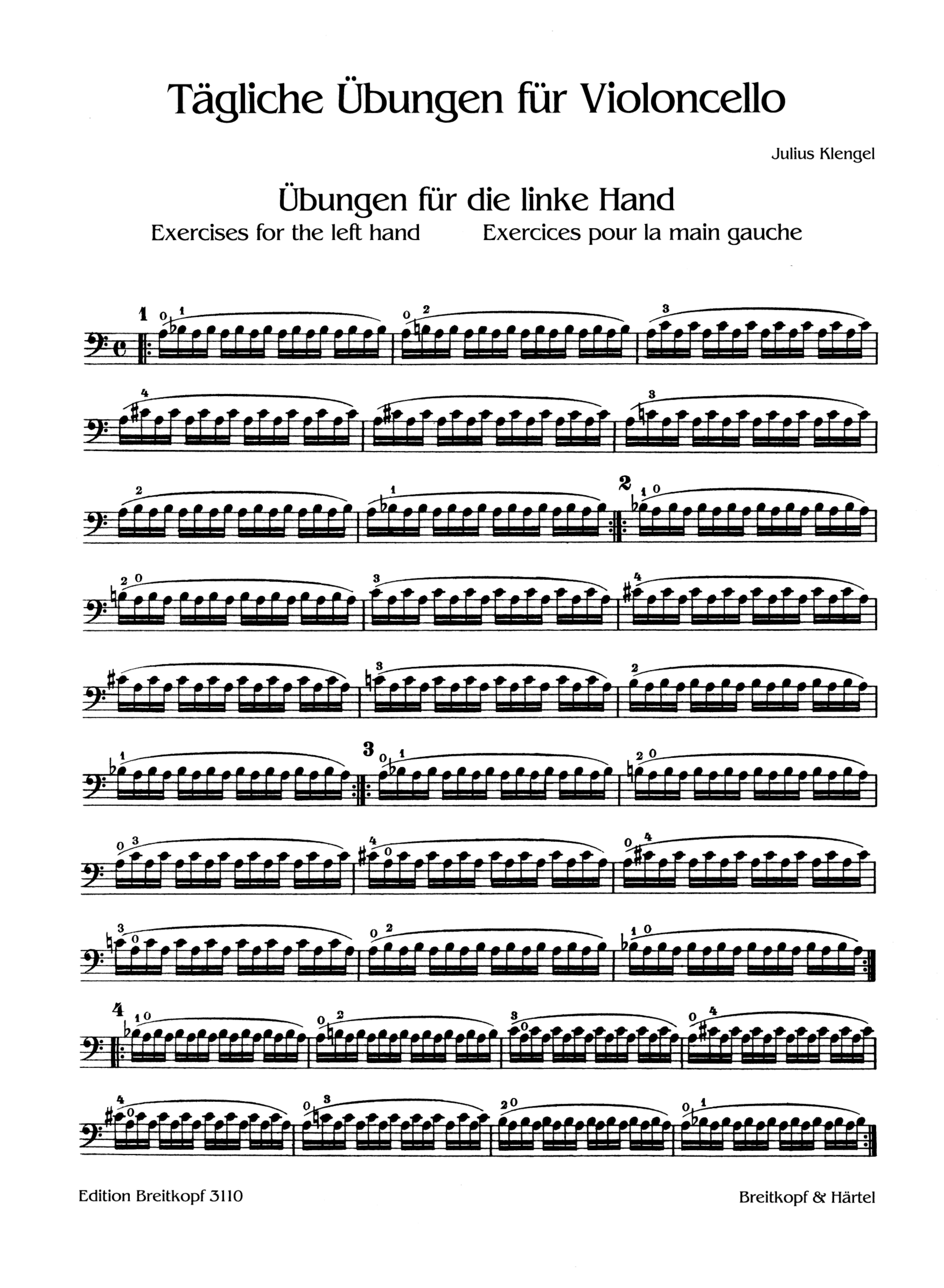 Tägliche Übungen Band 1 