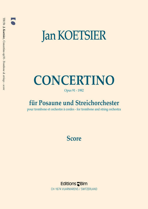 Concertino op.91 für