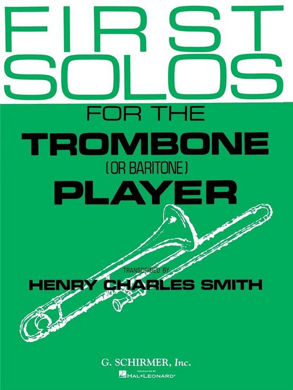 First Solos for the trombone or