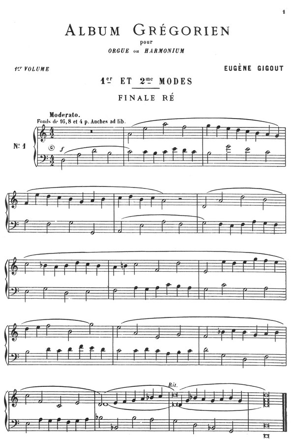 Album grégorien vol.1