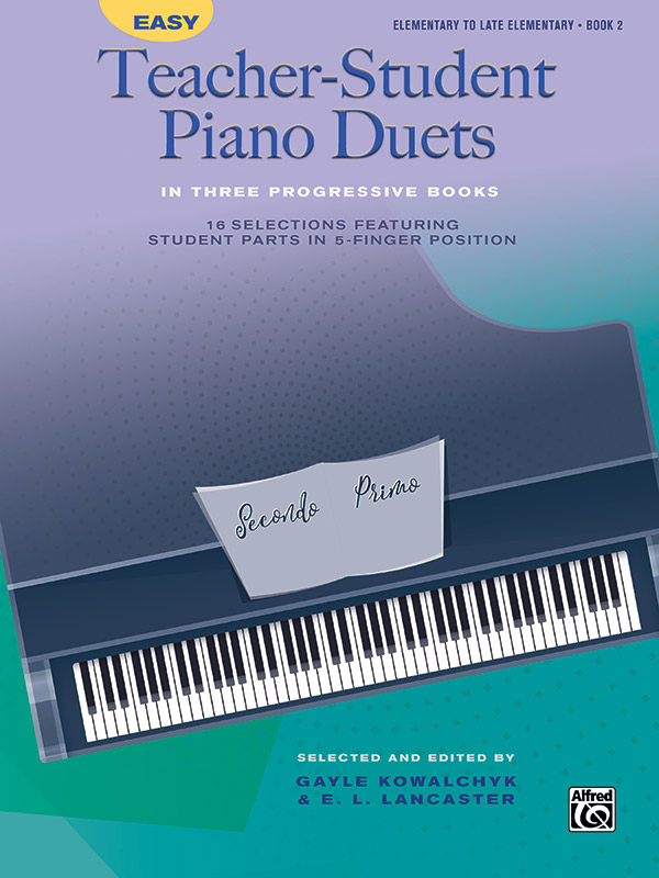 Easy Teacher-Student Piano Duets vol.2