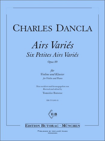 6 petites airs variés op.89