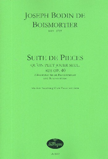 Suite de pieces op.40