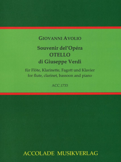 Souvenir del'Opéra Otello die Giuseppe Verdi