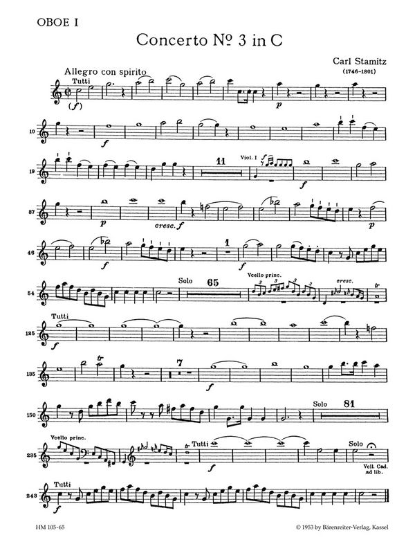CONCERTO NO. 3 C-DUR FUER VIOLON-