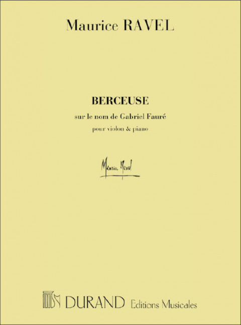 Berceuse sur le nom de faure pour