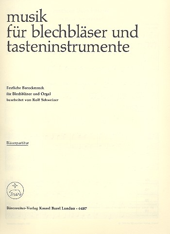 Festliche Barockmusik 6 Stücke