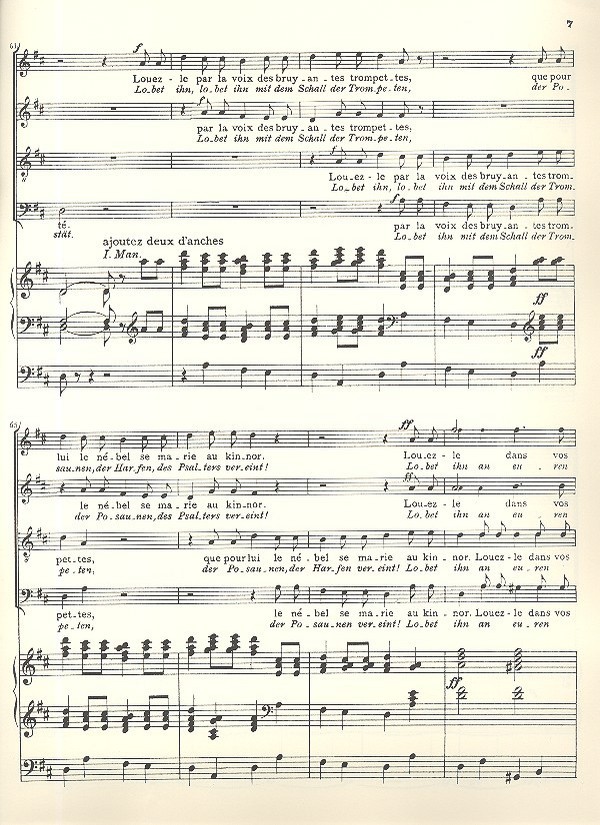 Halleluja lobt Gott Psalm 150