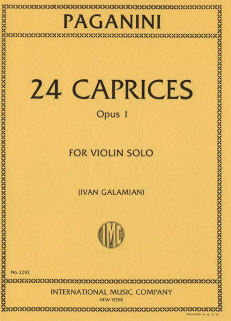 24 Caprices op.1