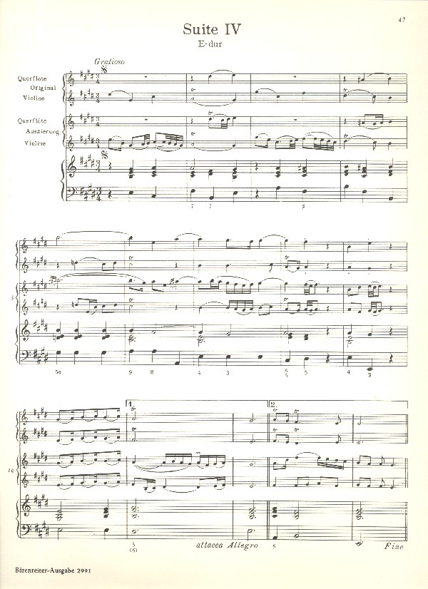 Suite E-Dur